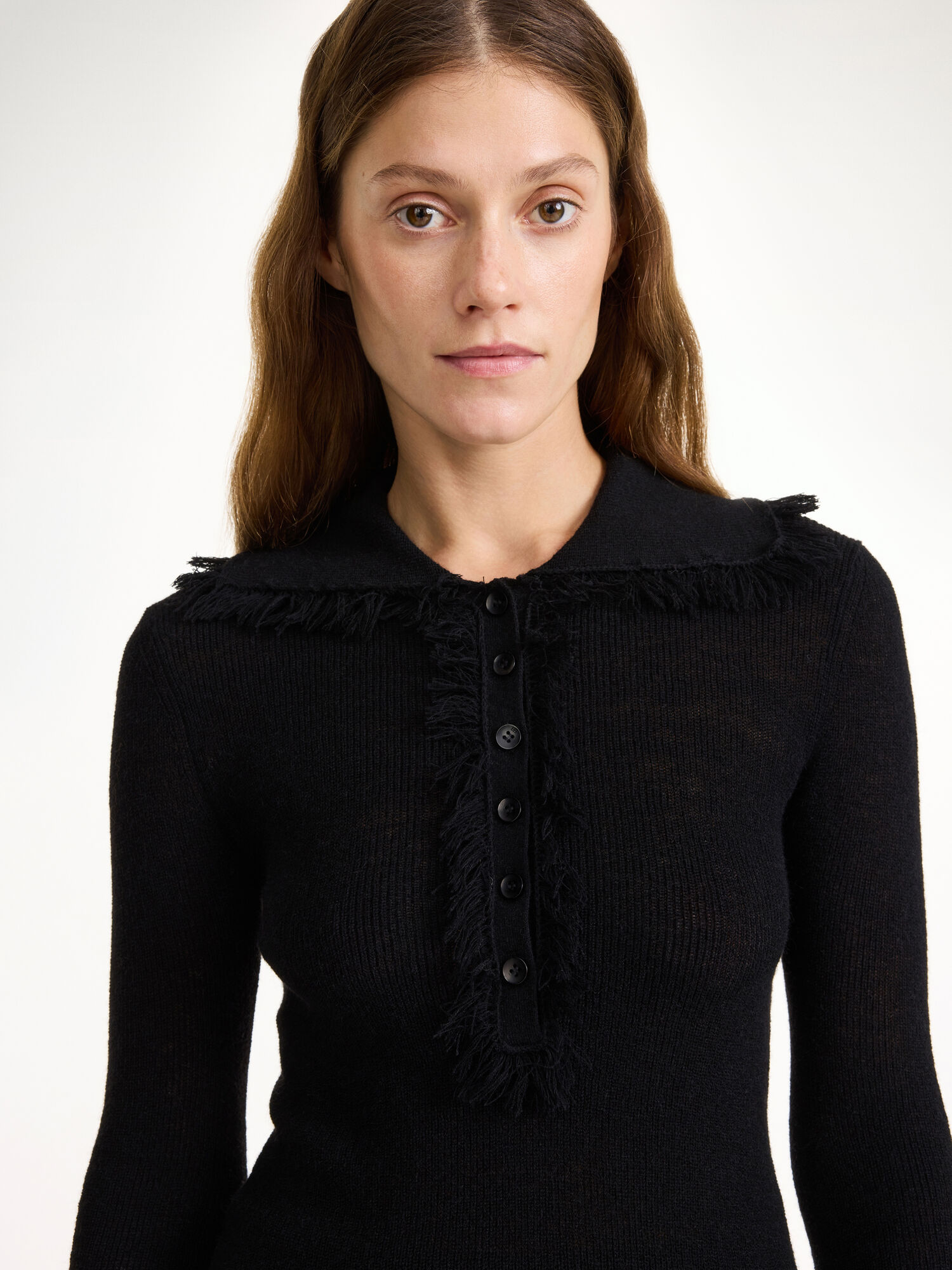 By Malene Birger Dreele Wool-blend Sweater Strickwaren Schwarz | AT_BB78732