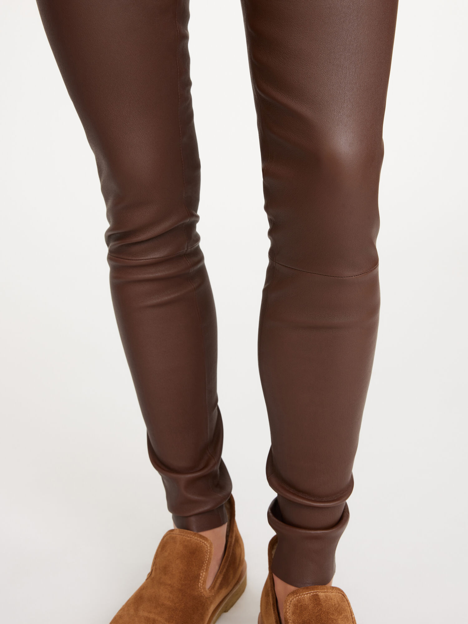 By Malene Birger Elenasoo Leggings Hosen Chestnut | AT_BB28946