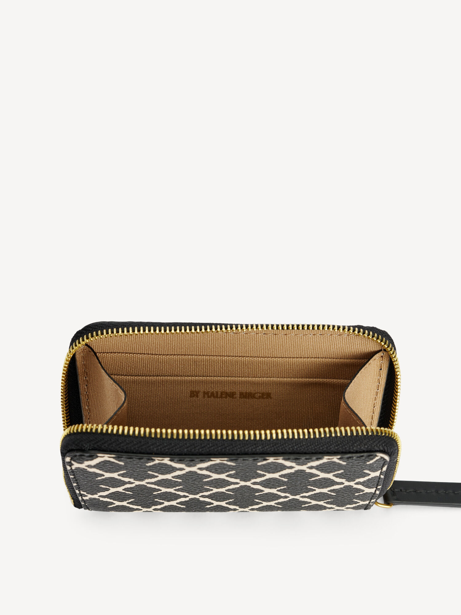 By Malene Birger Elia Printed Coin Purse Geldbörsen und Kartenhalter Schwarz | AT_BB60222