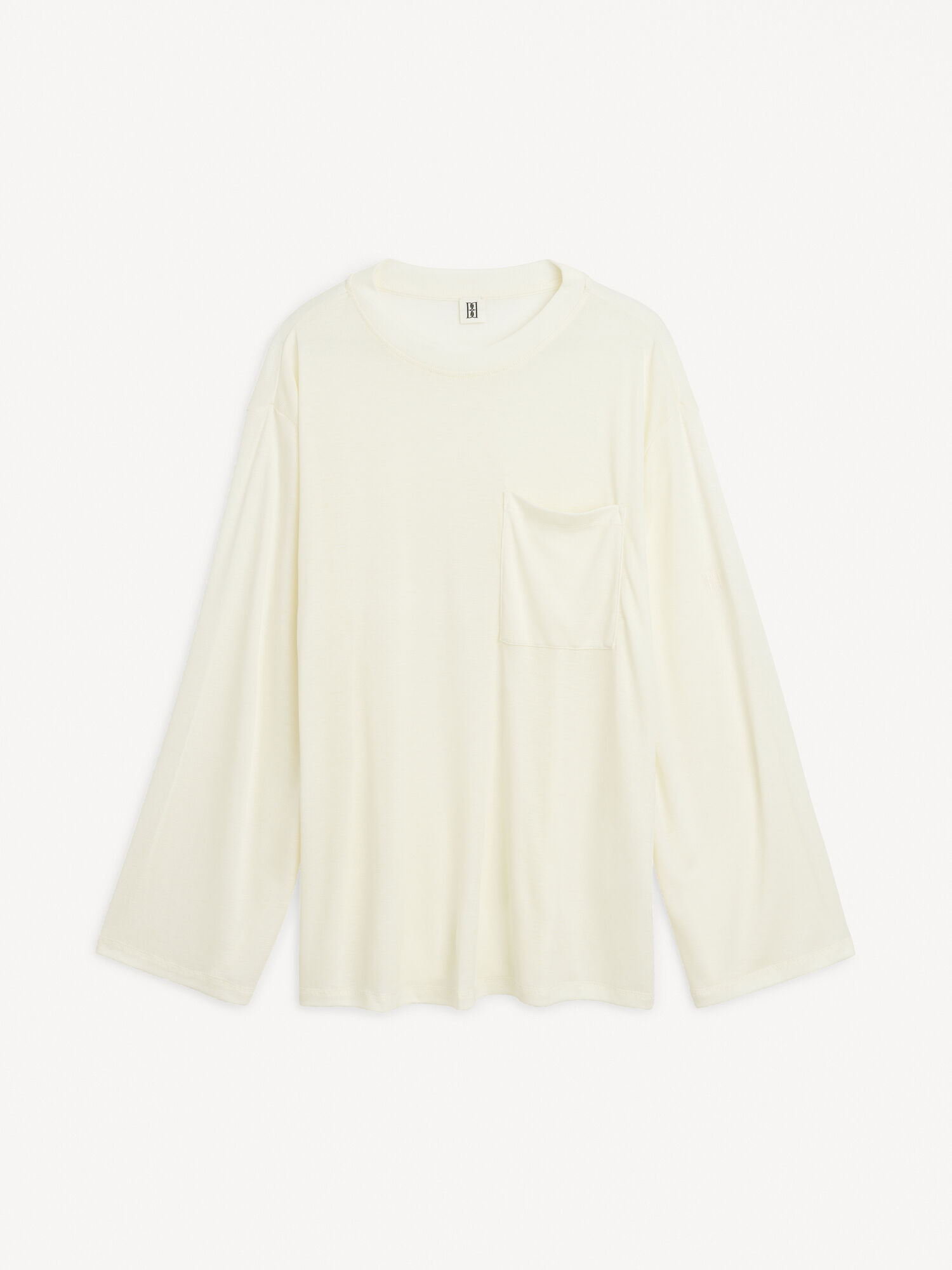 By Malene Birger Fayeh Oversized Longsleeve Oberteile Weiß | AT_BB73129