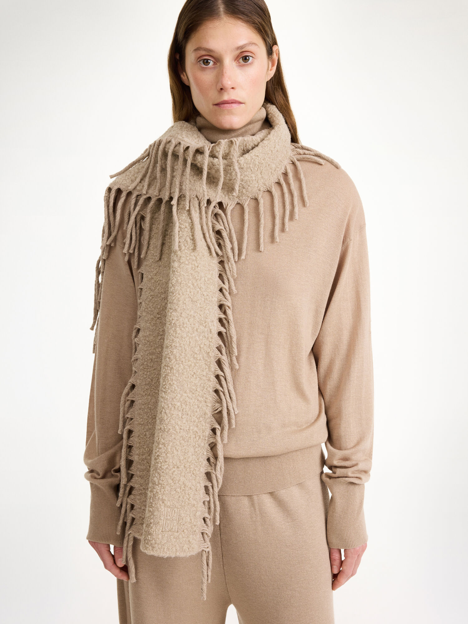 By Malene Birger Fringly Wool Schals Tehina | AT_BB72350