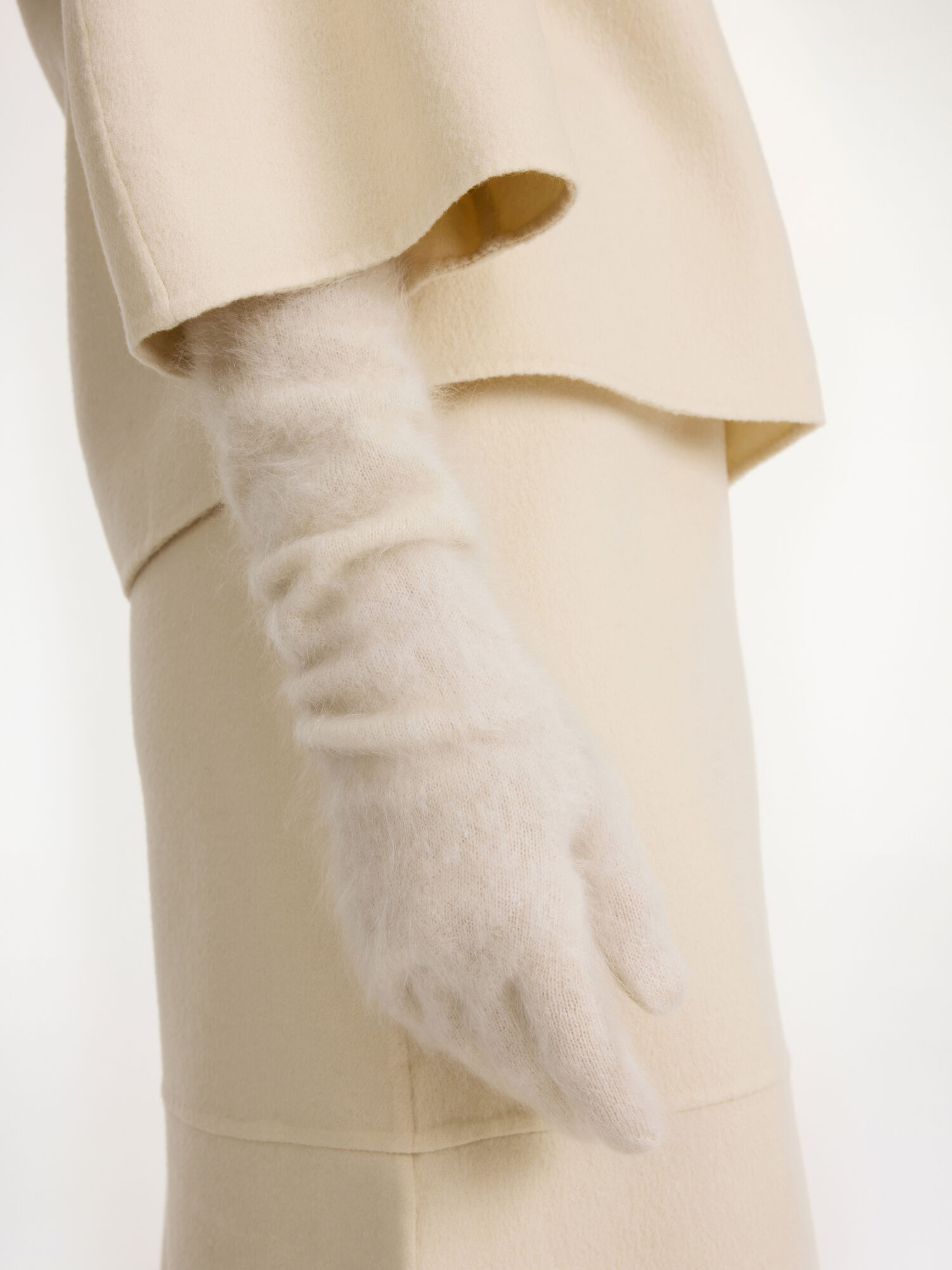 By Malene Birger Guanta Cashmere Gloves Sonstiges Zubehör Oyster Gray | AT_BB98041