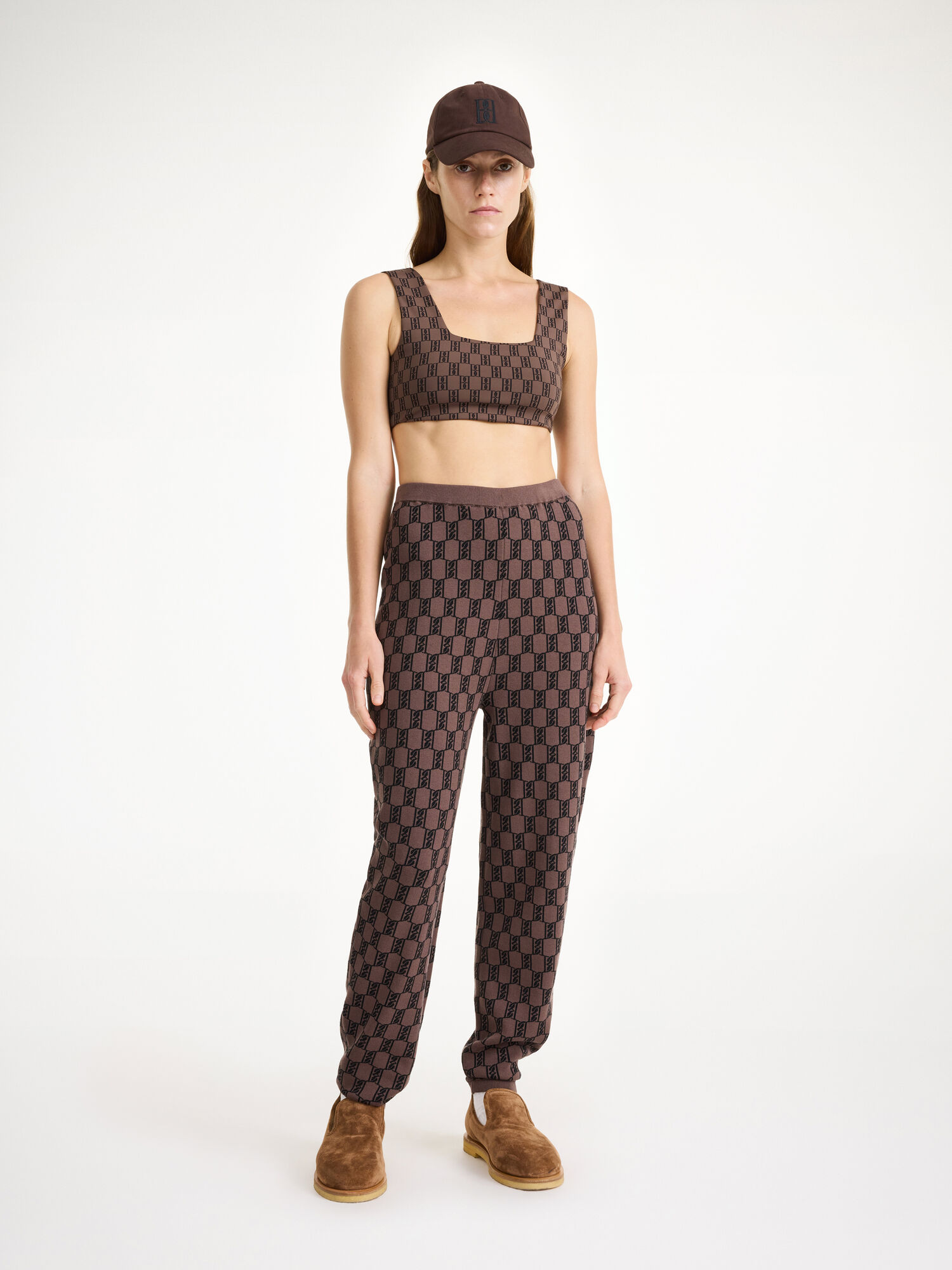 By Malene Birger Hali Knitted Sweatpants Strickwaren Dunkel | AT_BB44819