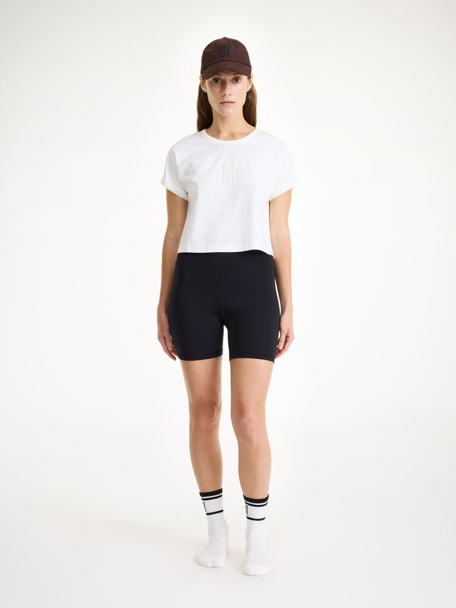 By Malene Birger Hedalia Organic Cotton T-shirt Oberteile Weiß | AT_BB81126