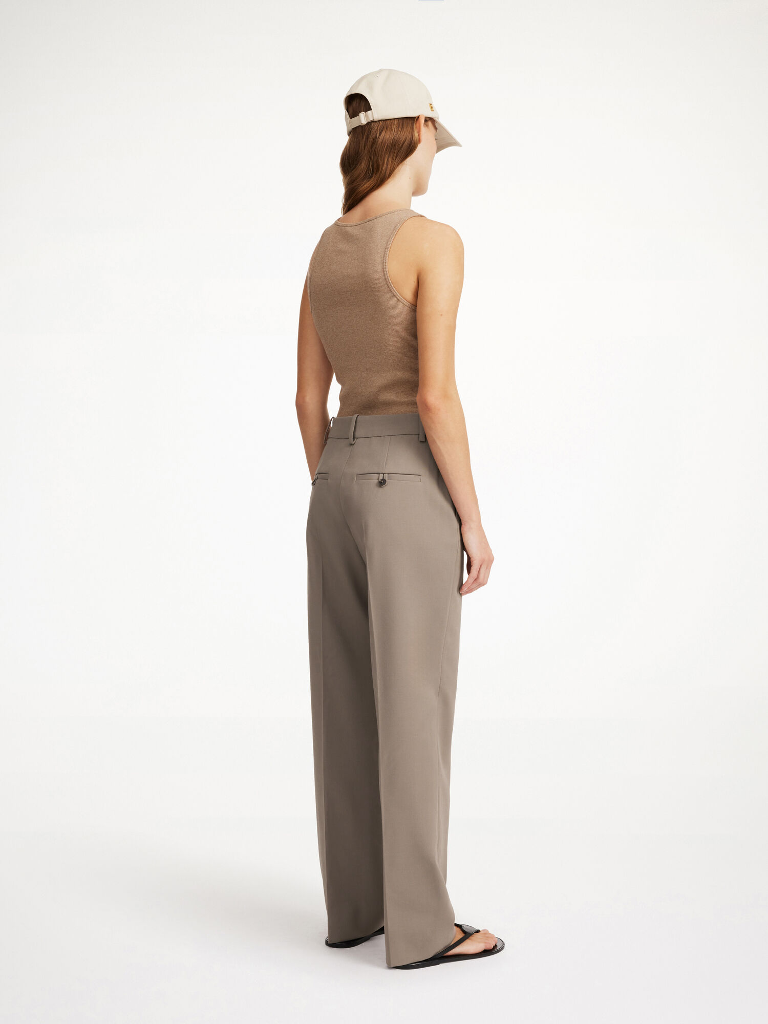 By Malene Birger Igda Straight-leg Hosen Shitake | AT_BB82333