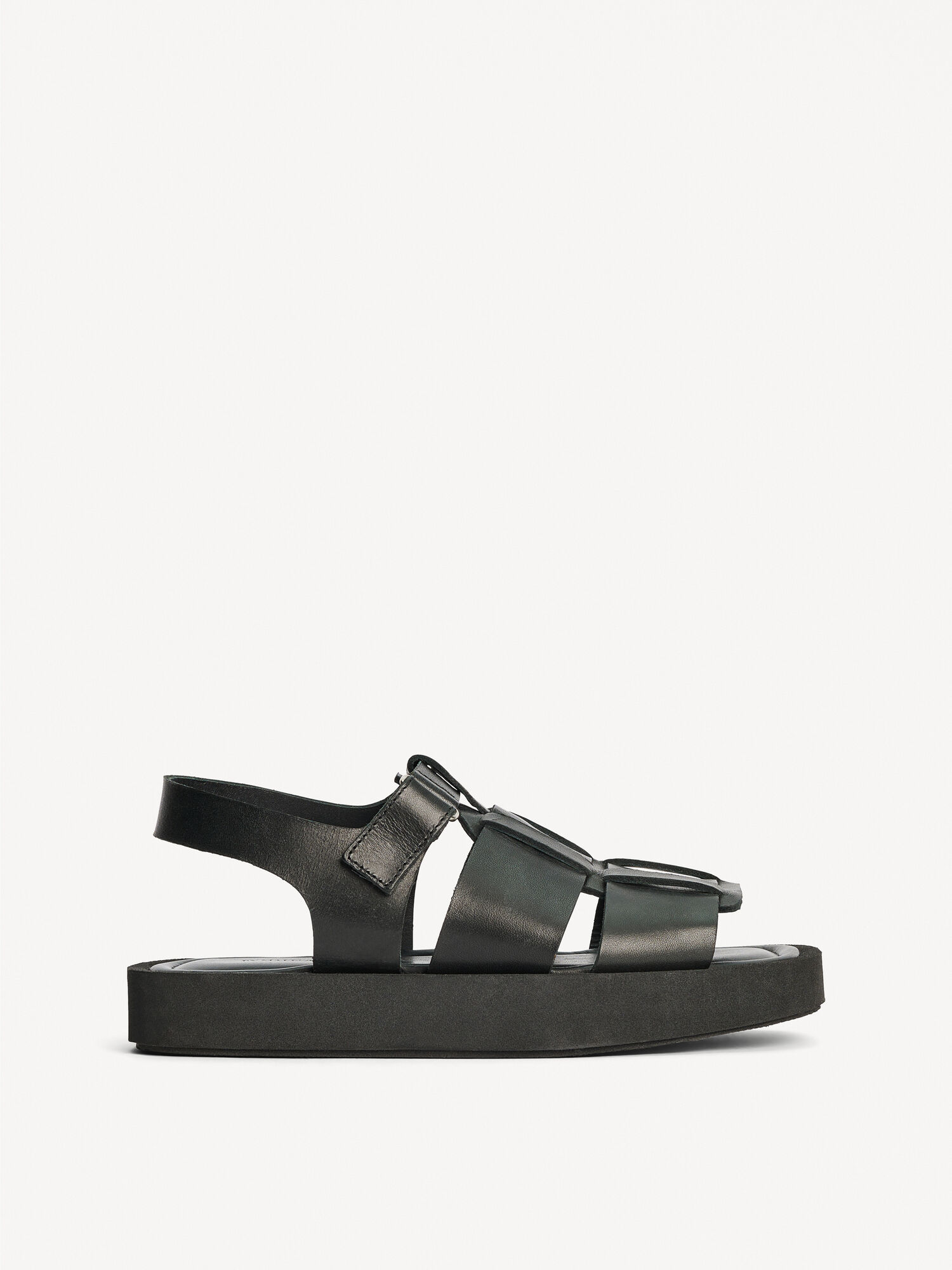 By Malene Birger Kleva Leather Sandals Schuhe Schwarz | AT_BB78777