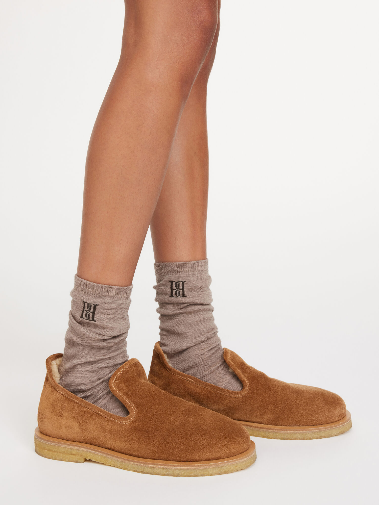 By Malene Birger Leiann Socks Sonstiges Zubehör Braun | AT_BB17048