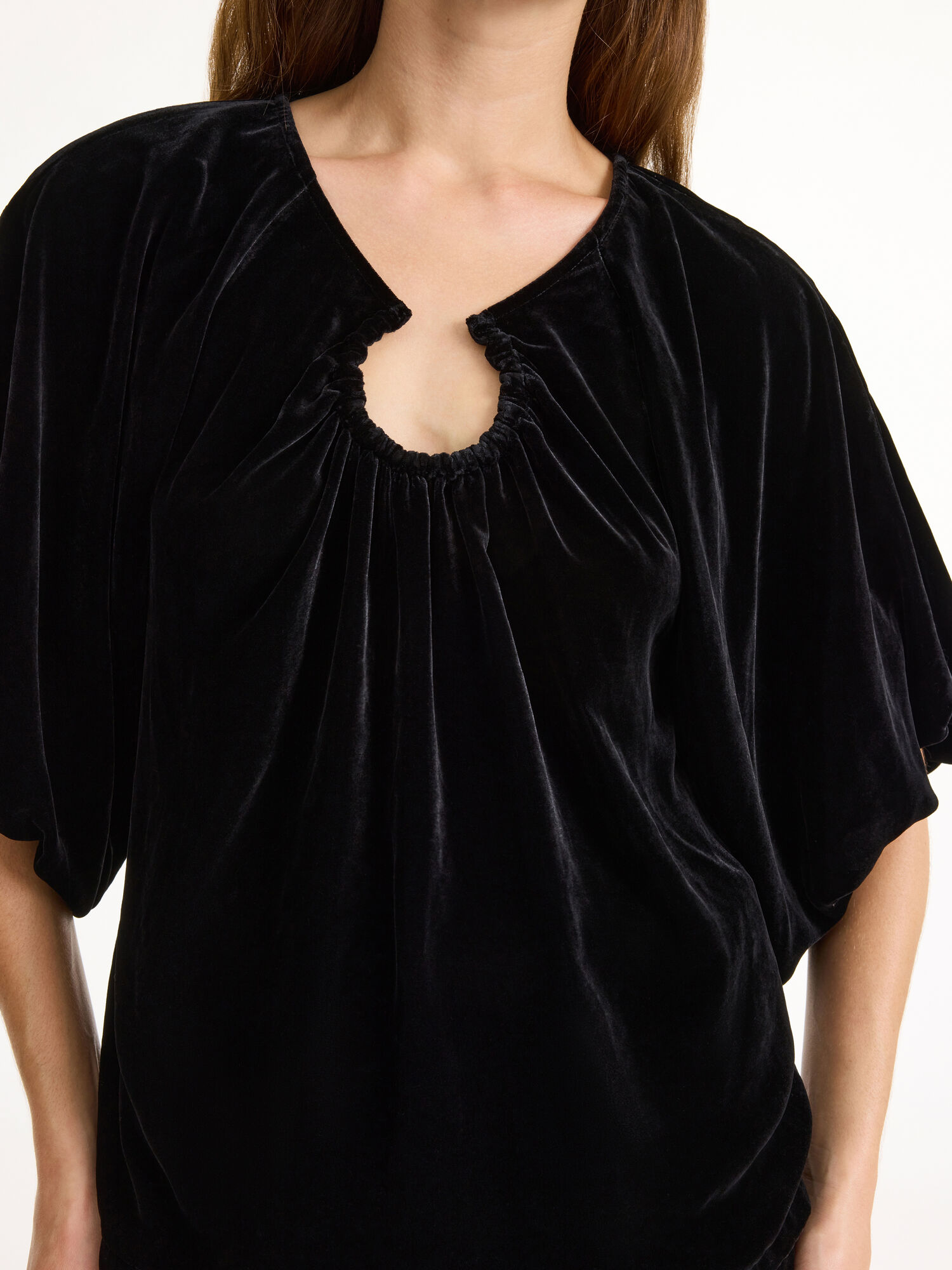 By Malene Birger Loela Blouse Oberteile Schwarz | AT_BB41703