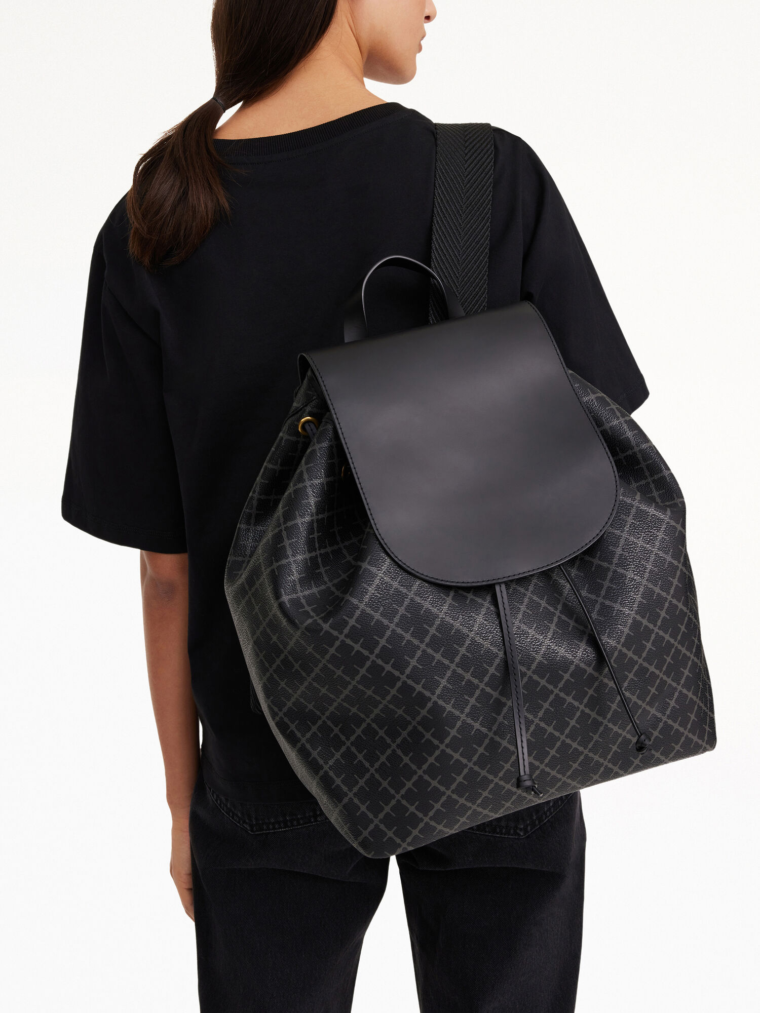 By Malene Birger Loenlo Backpack Taschen Charcoal | AT_BB82999