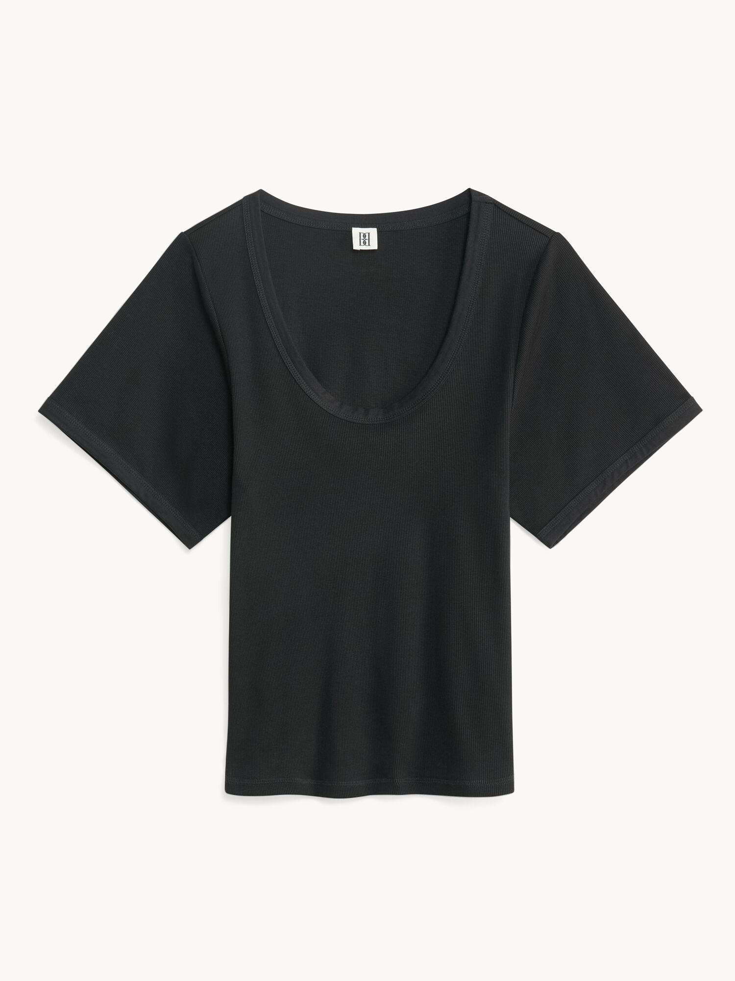 By Malene Birger Lunai T-shirt Oberteile Schwarz | AT_BB93259