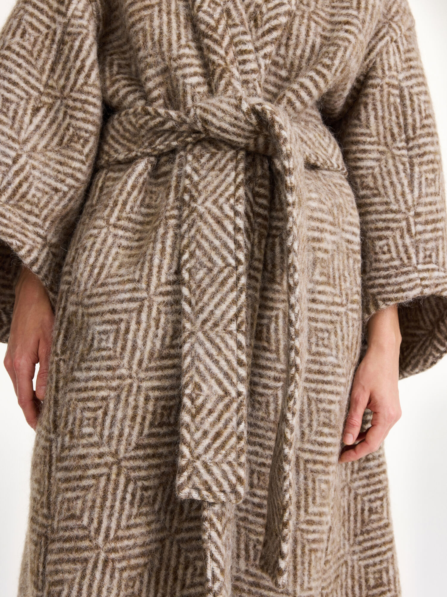 By Malene Birger Mangia Wool-blend Jacken Shitake | AT_BB88319