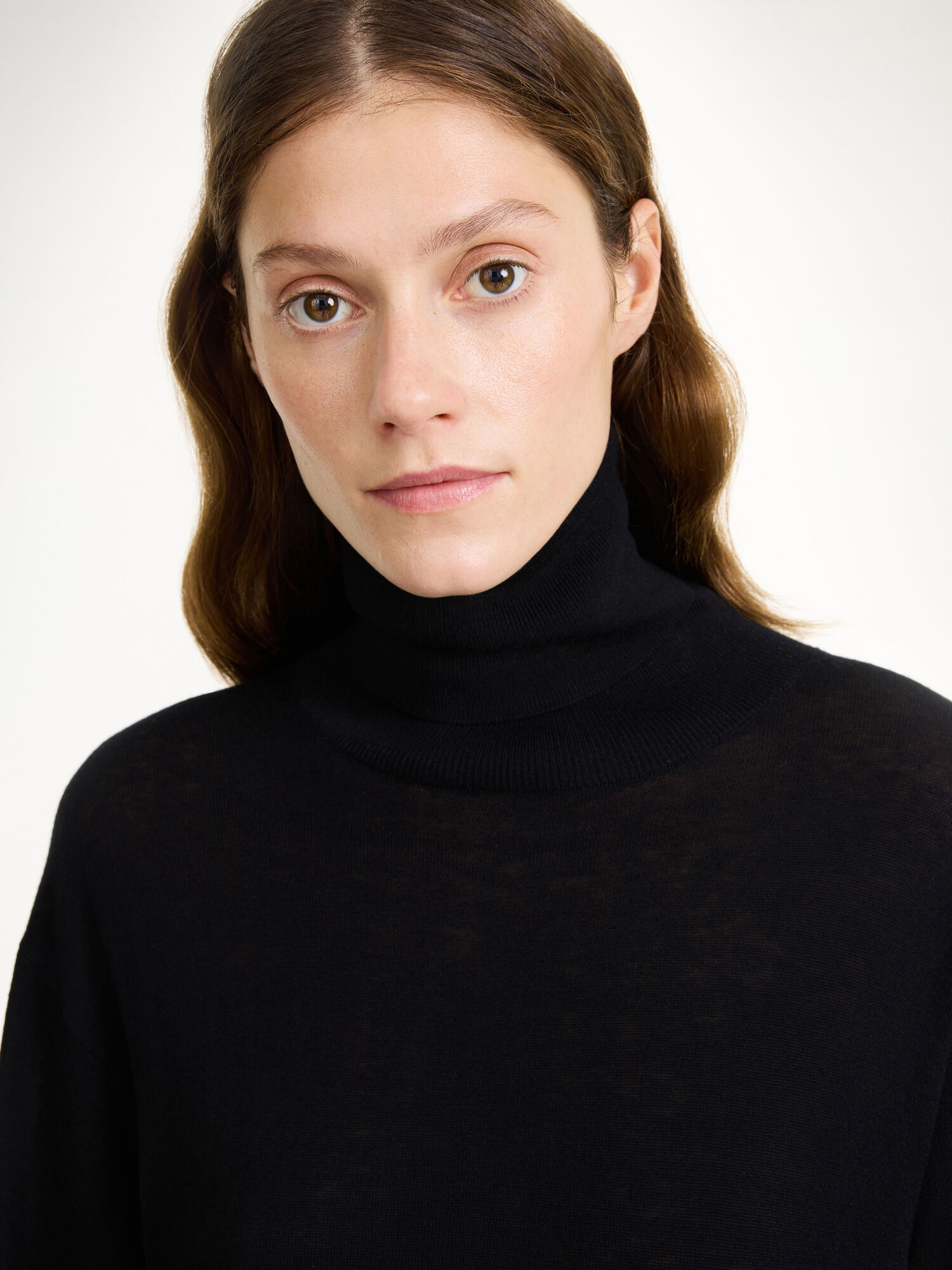 By Malene Birger Mohsen Turtleneck Sweater Strickwaren Schwarz | AT_BB96279