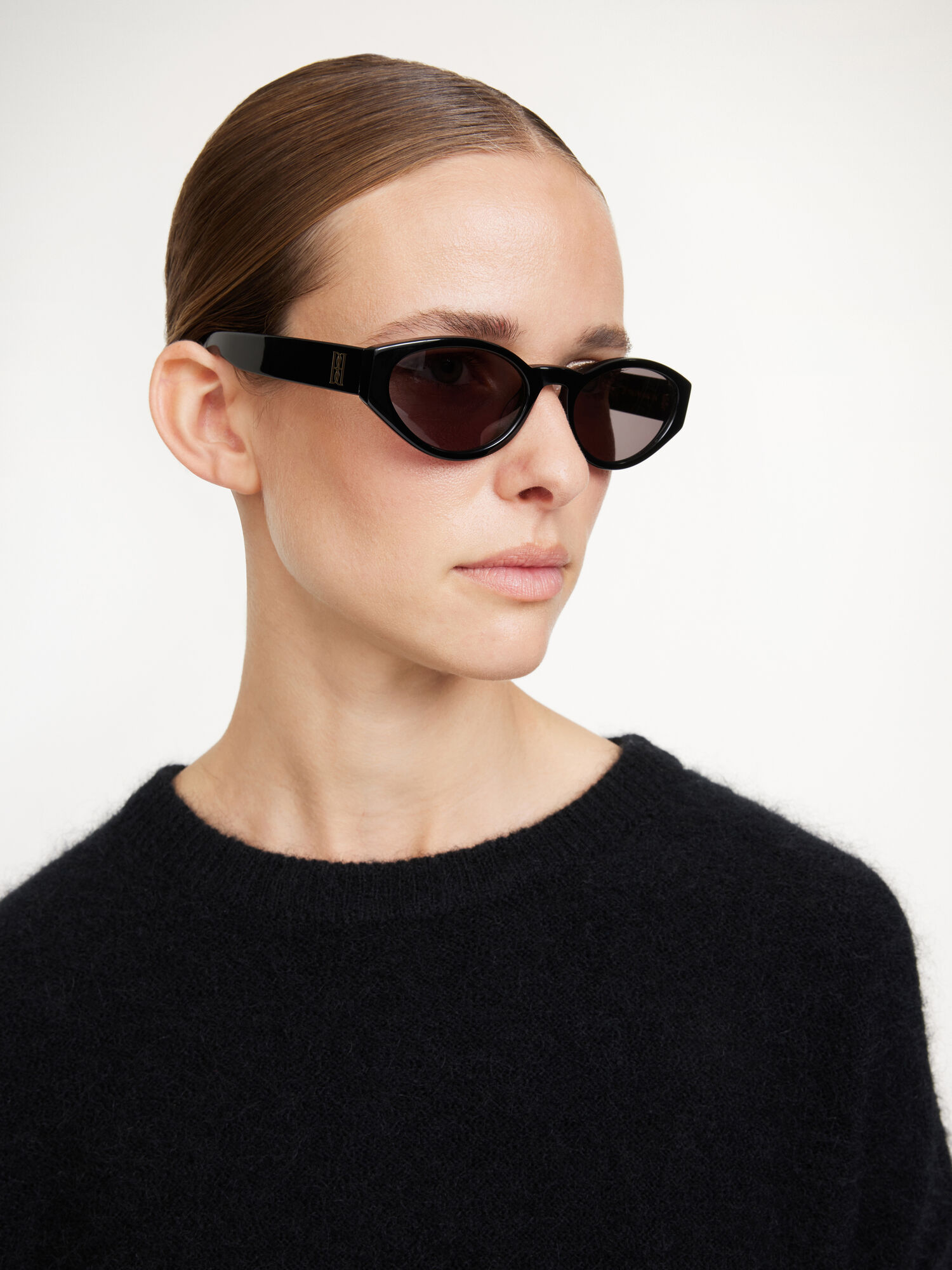 By Malene Birger Myla Sonnenbrille Schwarz | AT_BB43804