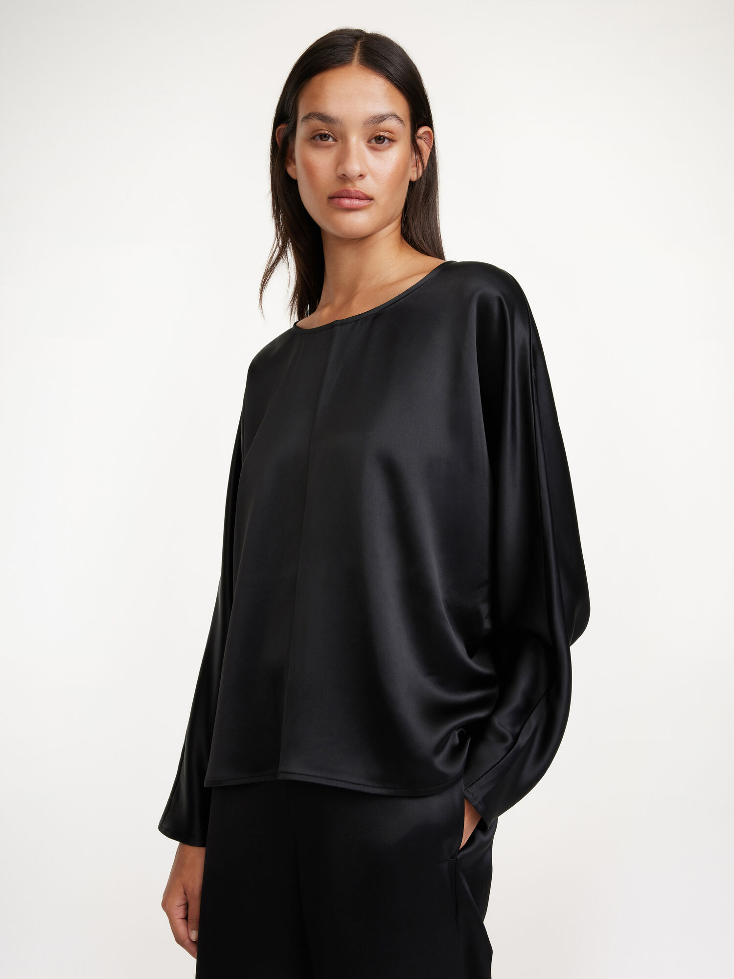 By Malene Birger Odelleys Blouse Hemd Schwarz | AT_BB15780