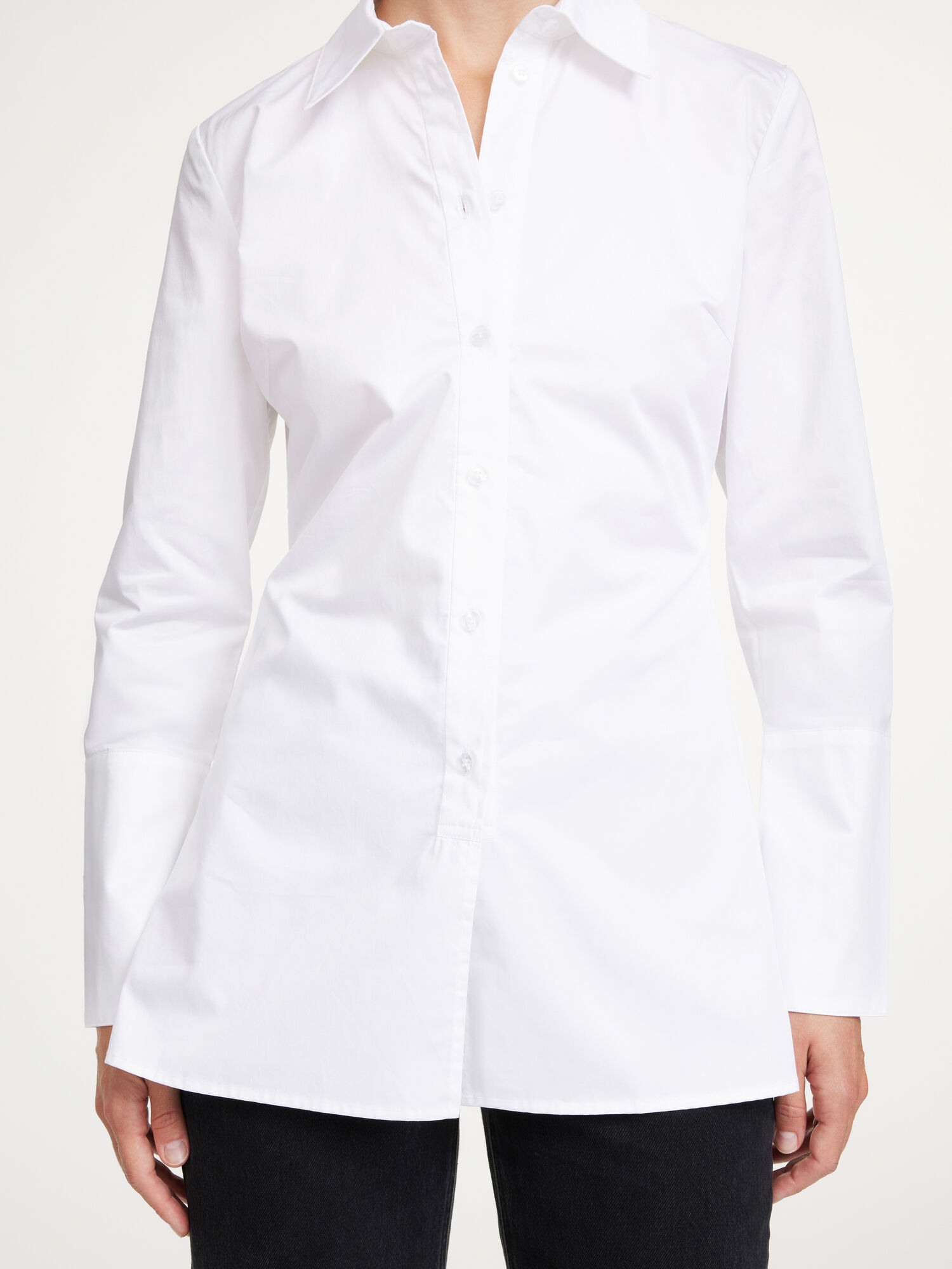 By Malene Birger Padano Organic Cotton Hemd Weiß | AT_BB22973