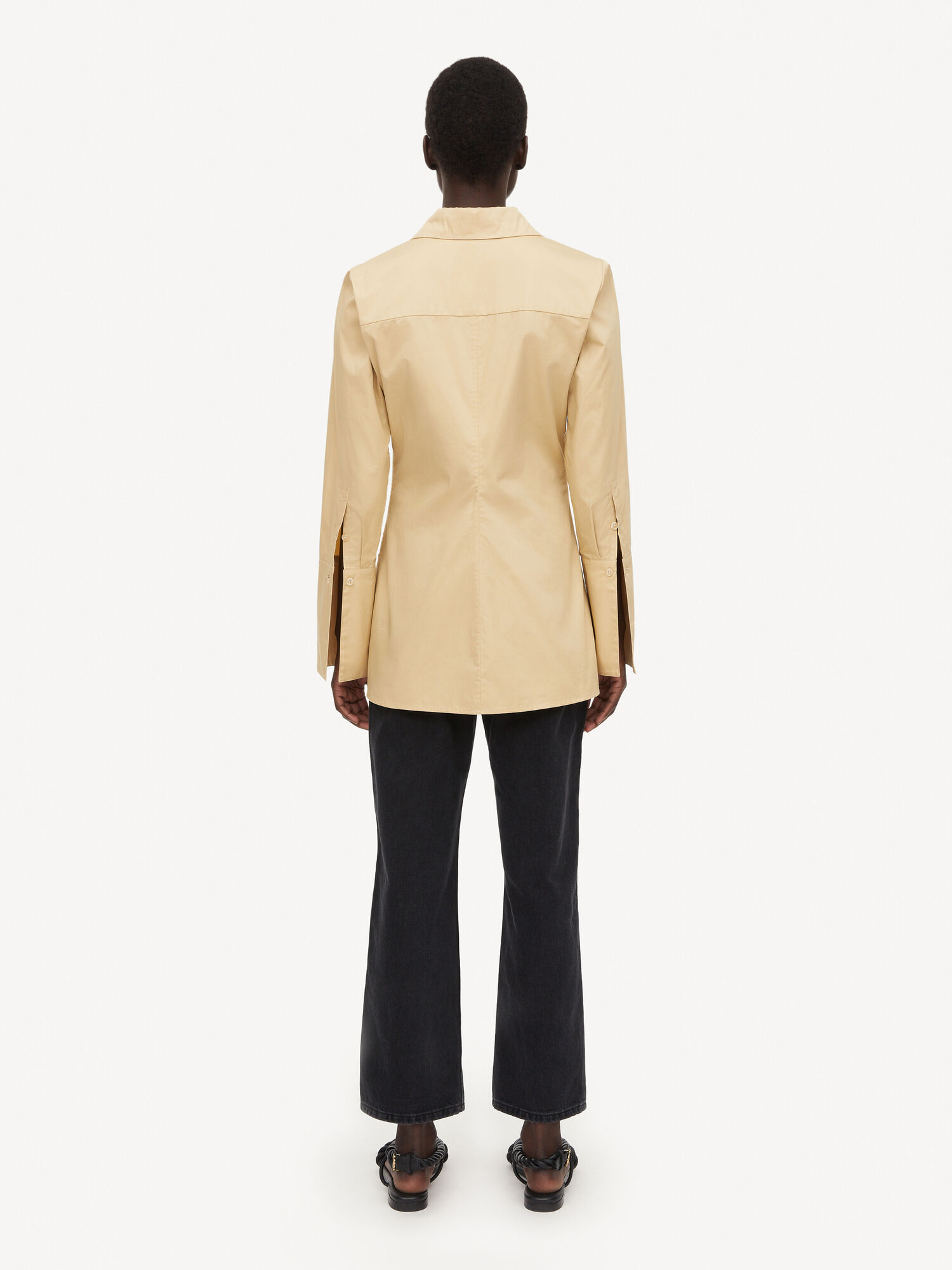 By Malene Birger Padano Organic Cotton Hemd Dunkel | AT_BB16769