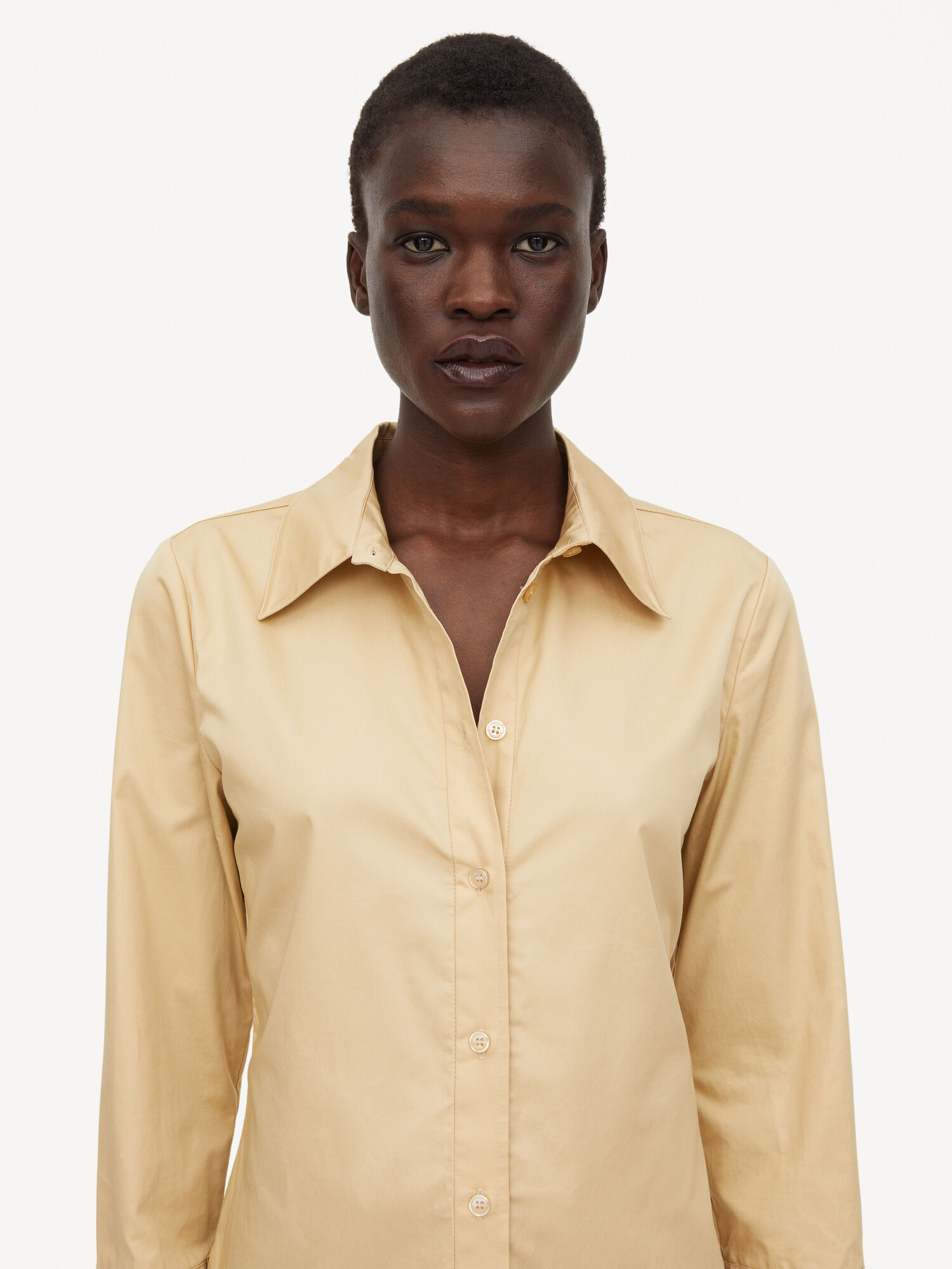 By Malene Birger Padano Organic Cotton Hemd Dunkel | AT_BB16769