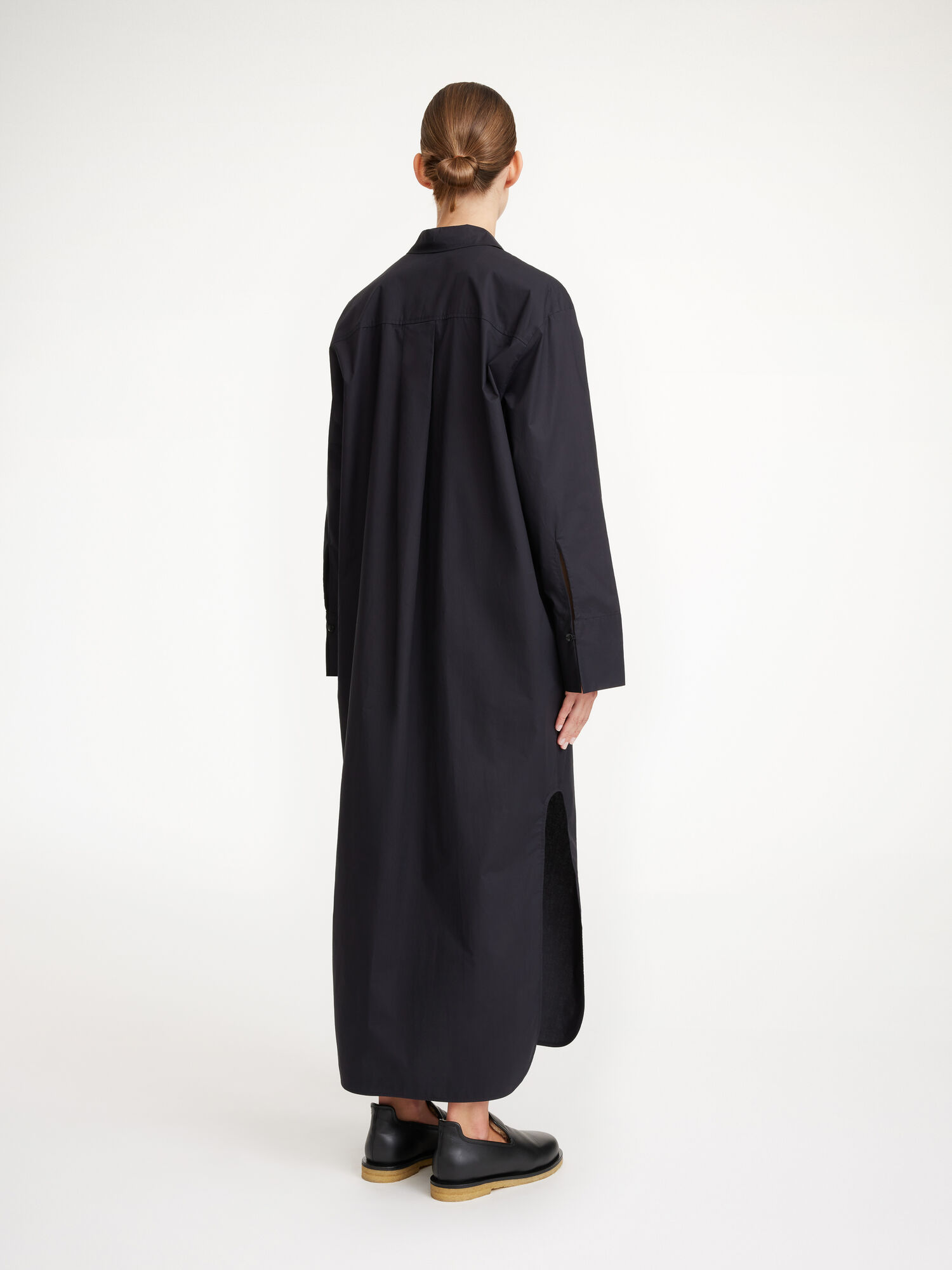 By Malene Birger Perros Organic Cotton Kleid Schwarz | AT_BB63075