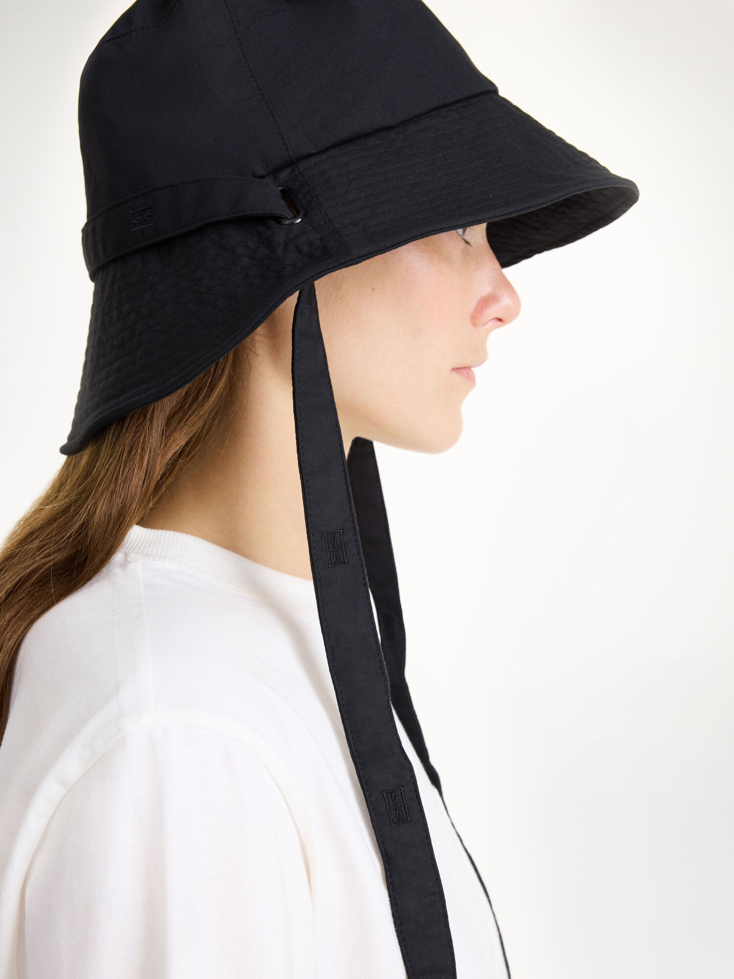 By Malene Birger Piova Cotton Hat Sonstiges Zubehör Schwarz | AT_BB90750