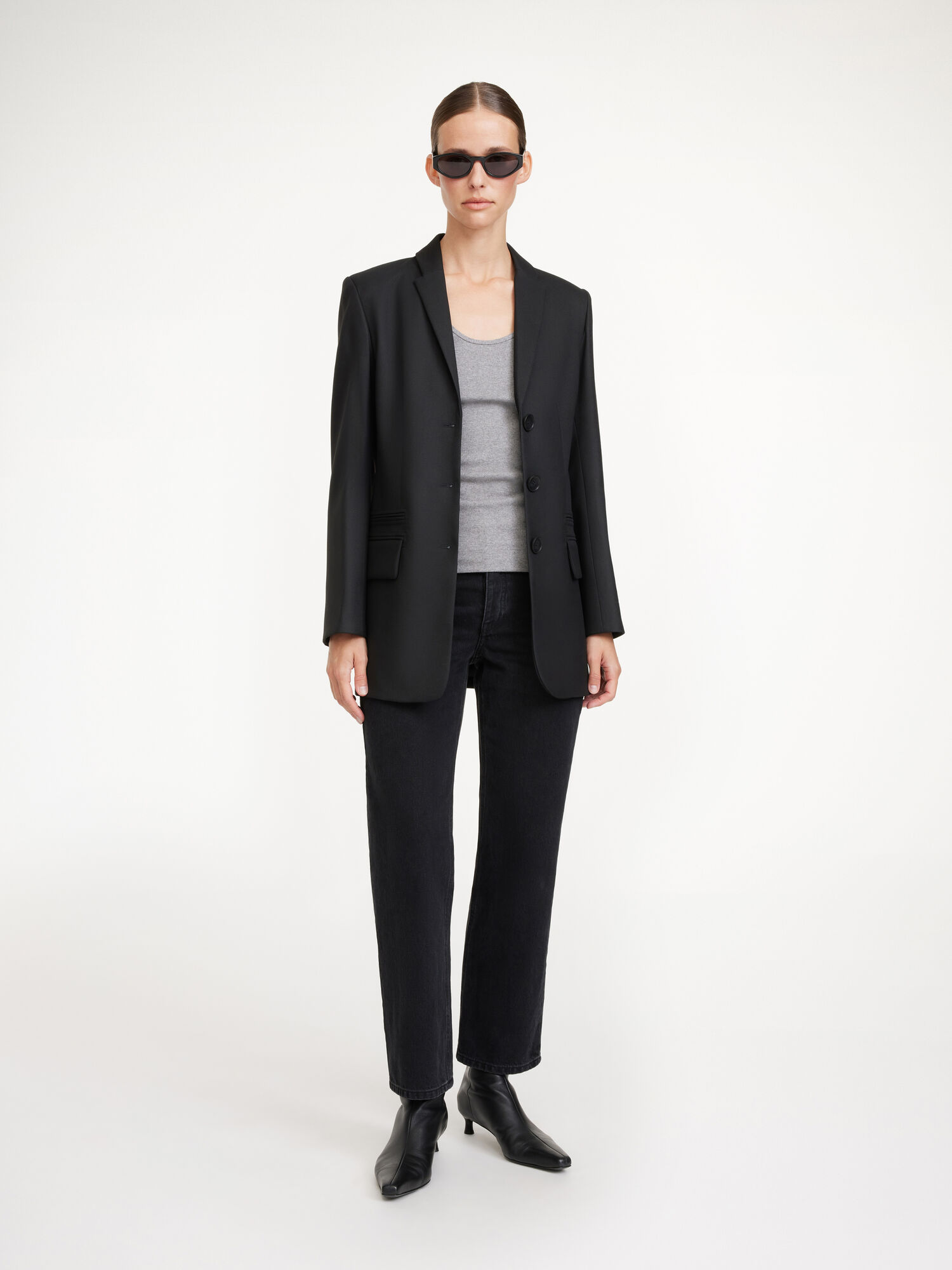 By Malene Birger Porter Blazer Schwarz | AT_BB65124