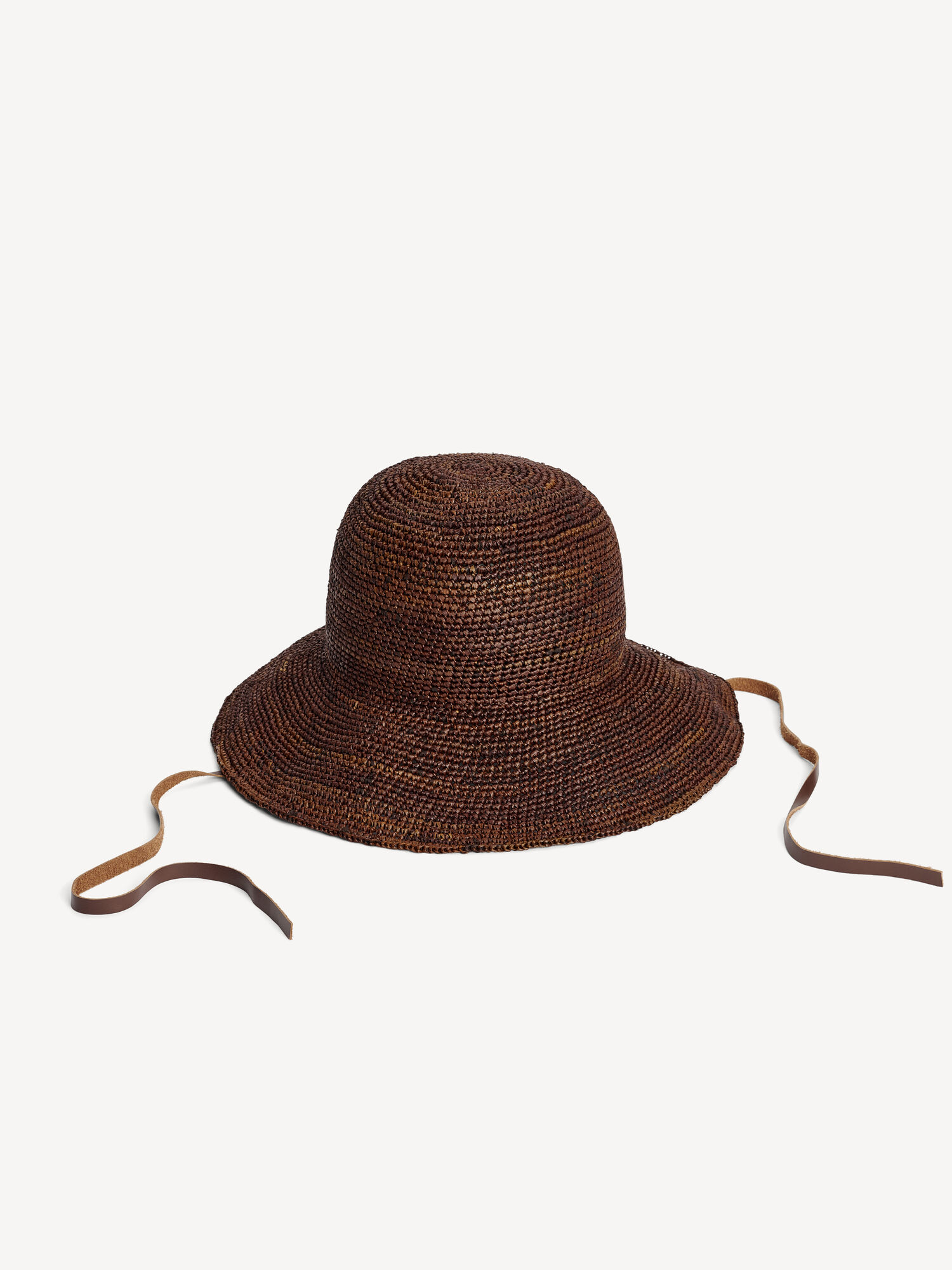 By Malene Birger Rafiah Straw Hat Sonstiges Zubehör Bison | AT_BB10303