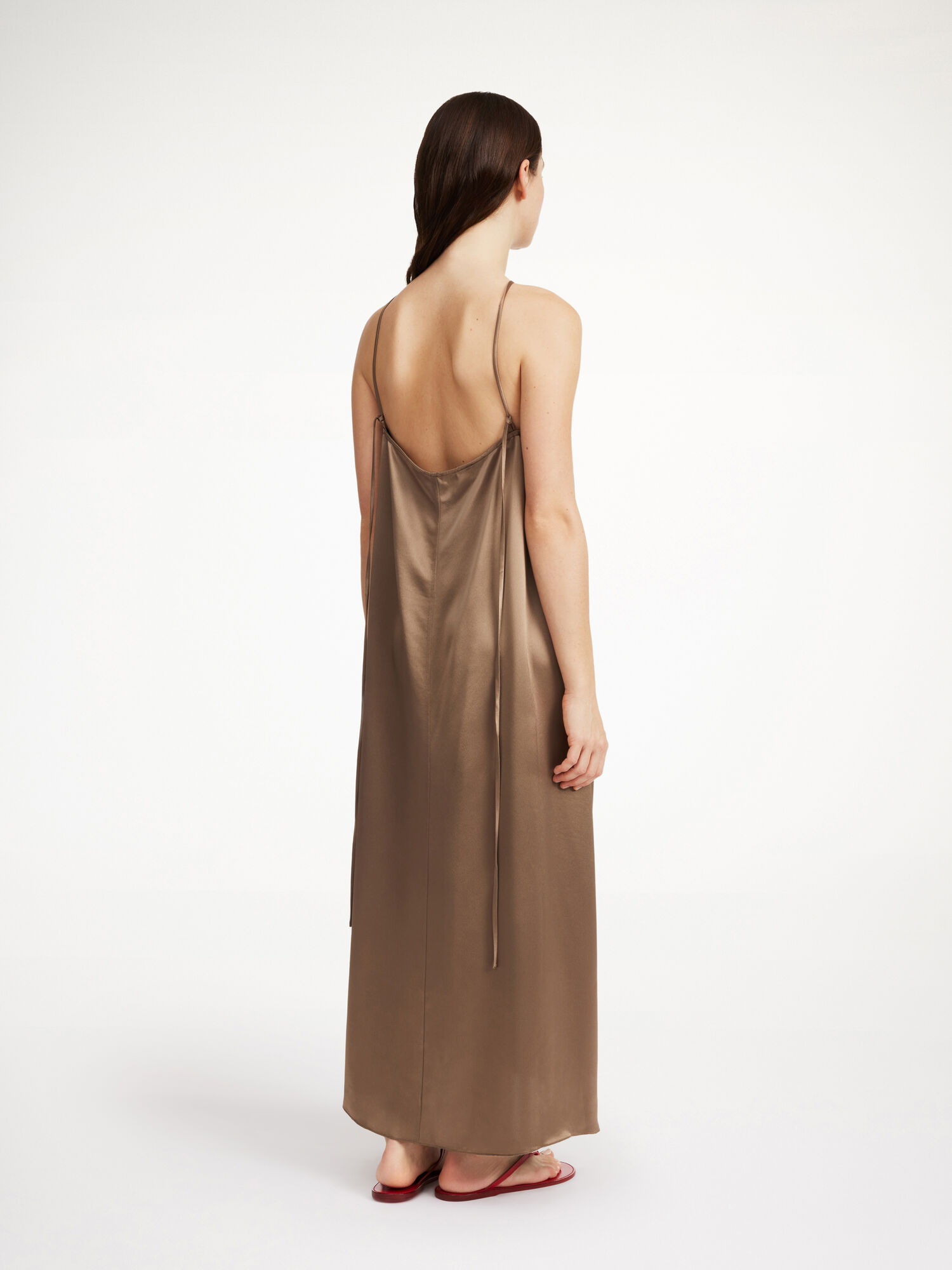 By Malene Birger Reganne Maxi Kleid Shitake | AT_BB65699