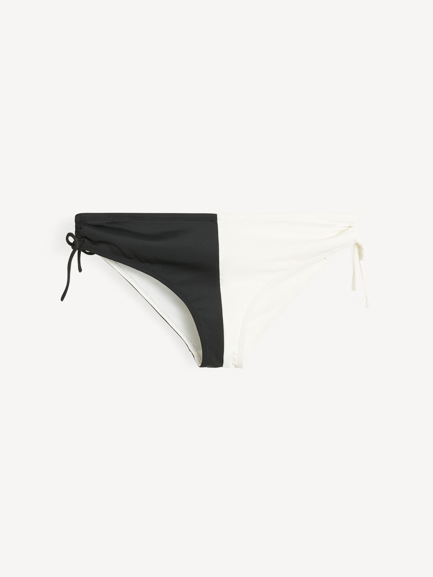 By Malene Birger Seabay Low Bikini Bottoms Bademode Streifen Schwarz Weiß | AT_BB82340