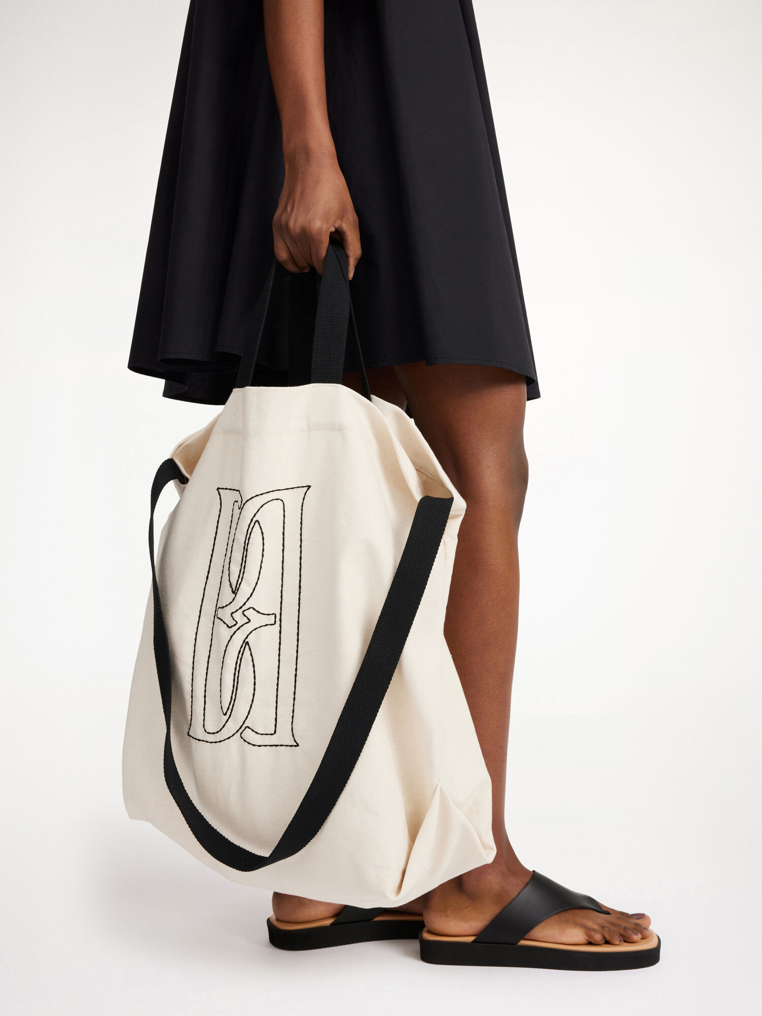 By Malene Birger Shayan Organic Cotton Tote Taschen Weiß | AT_BB84754