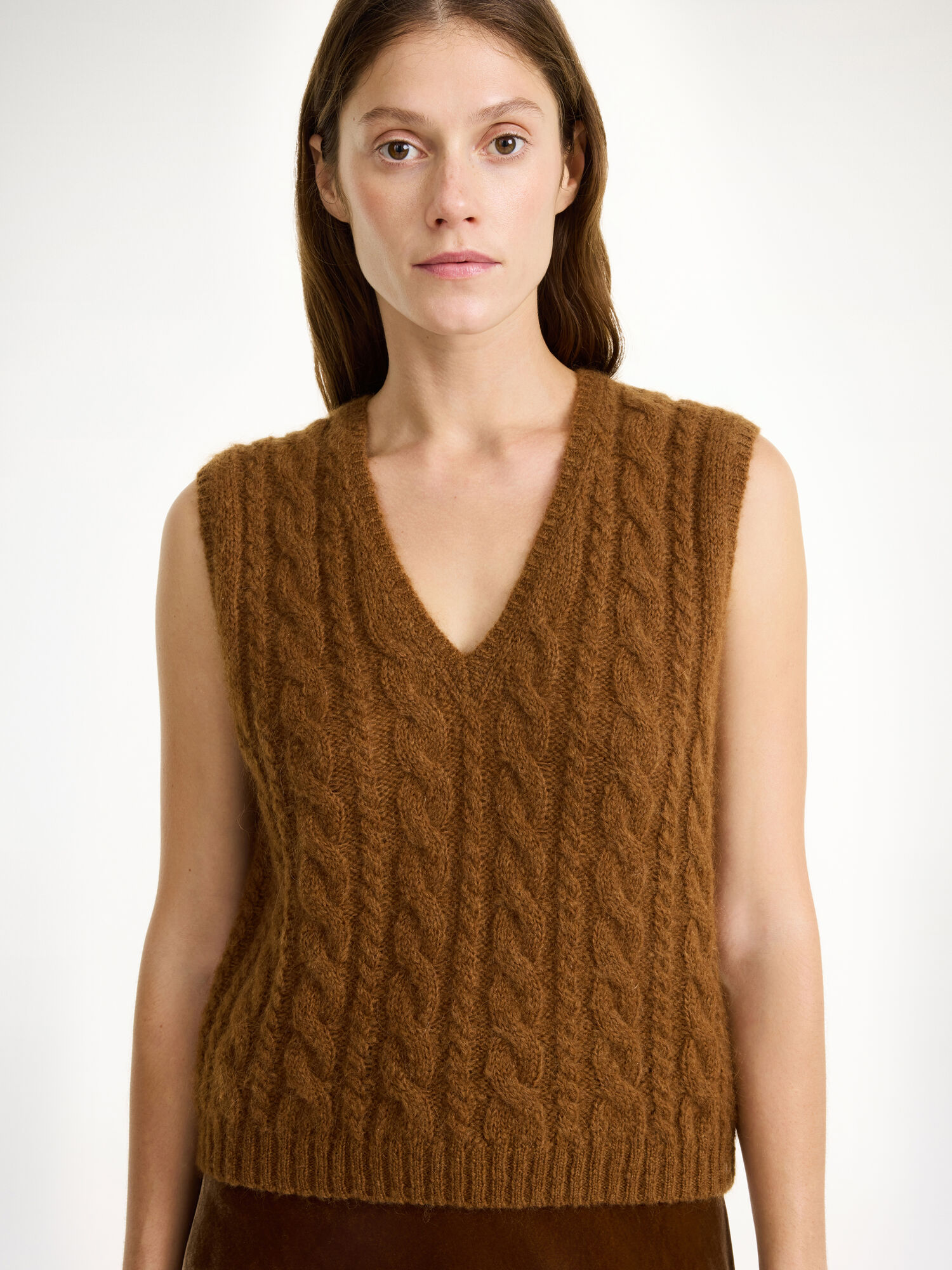 By Malene Birger Simea Vest Strickwaren Bison | AT_BB82348