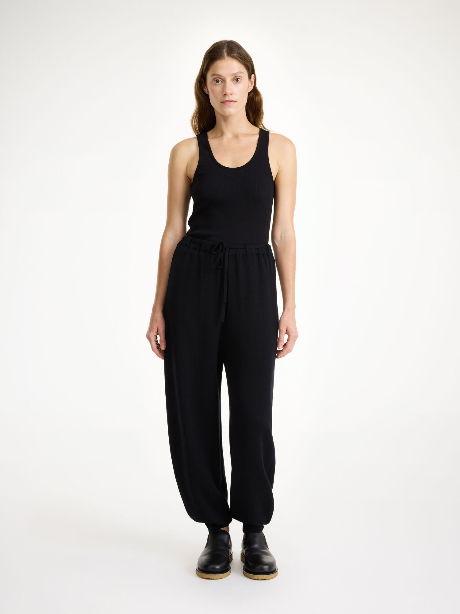 By Malene Birger Tevana High-waisted Hosen Schwarz | AT_BB20599