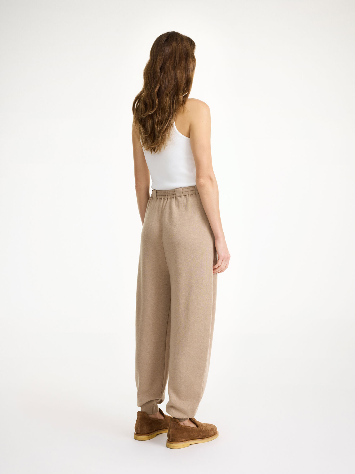 By Malene Birger Tevana High-waisted Trousers Strickwaren Nomad | AT_BB60096