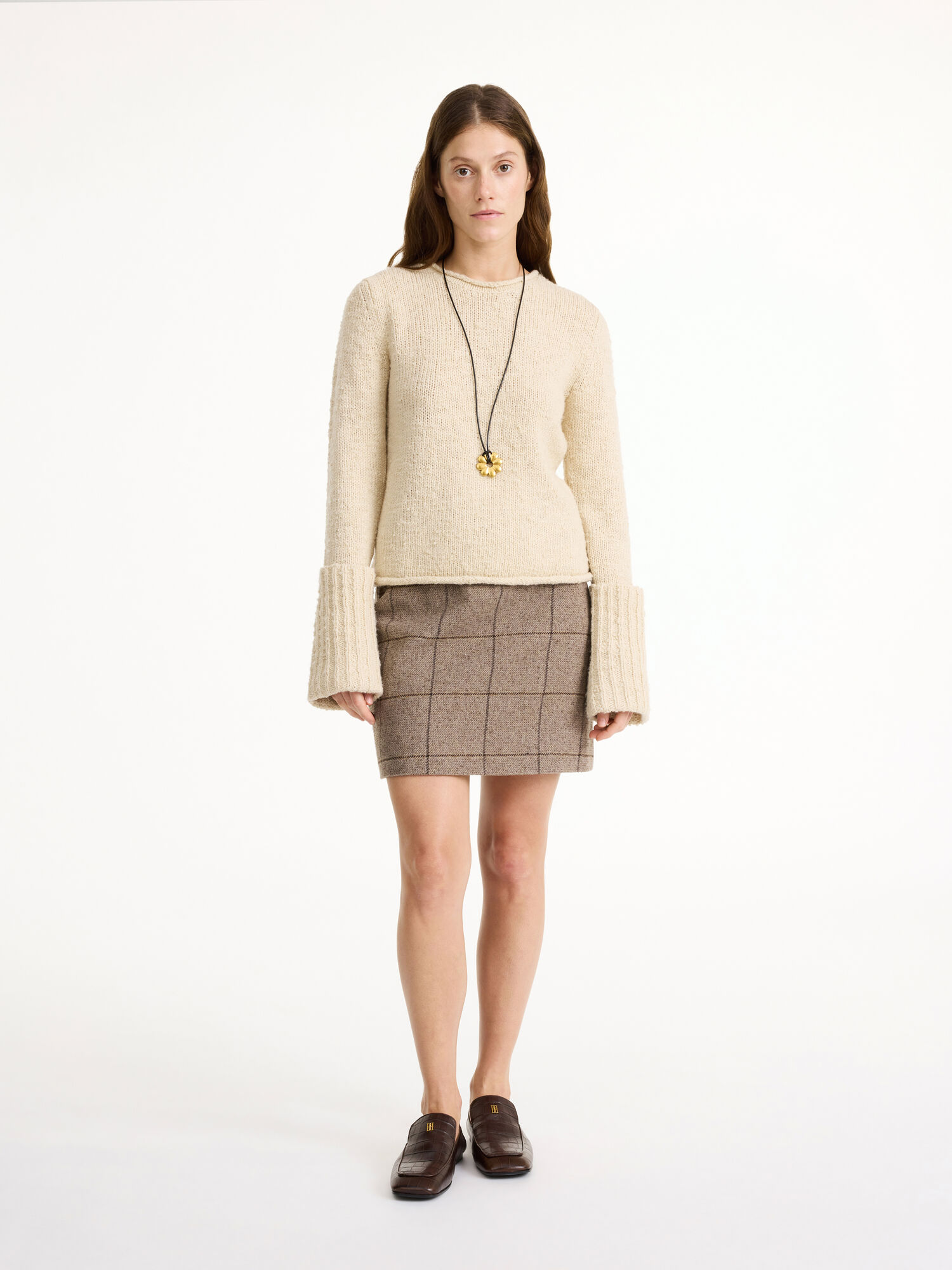 By Malene Birger Vestlinge Mini Röcke Autumn check | AT_BB34322